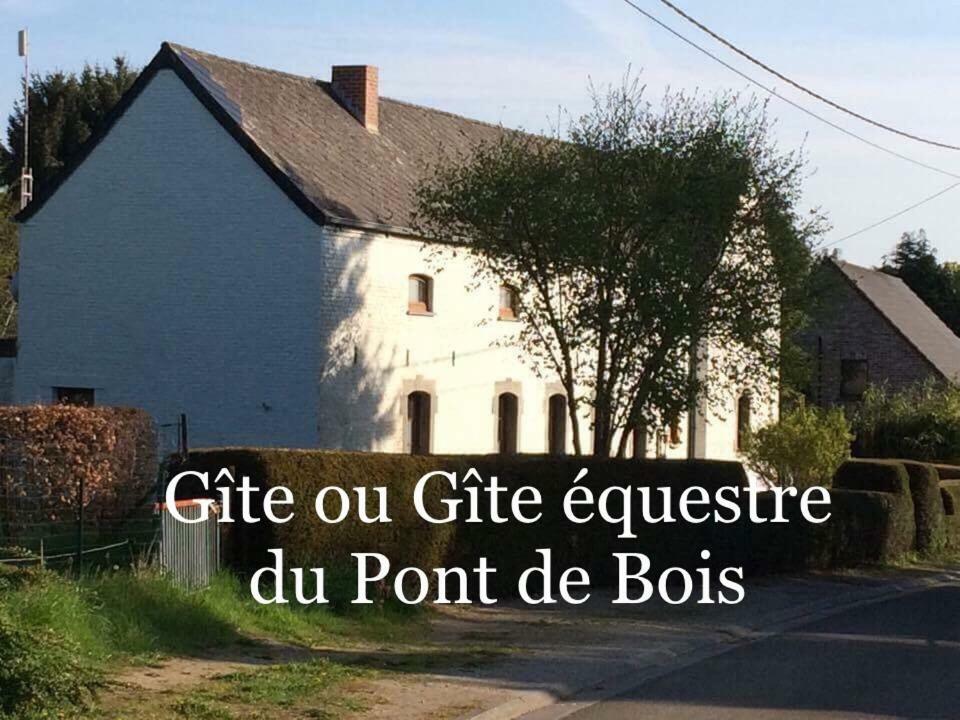 Gite Du Pont De Bois Thuin Buitenkant foto
